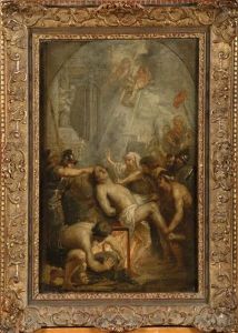 Martyre De Saint Laurent by Theodor Van Thulden