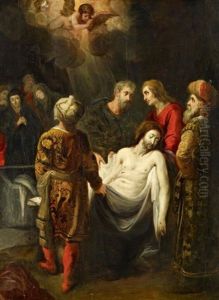Die Grablegung Christi by Theodor Van Thulden