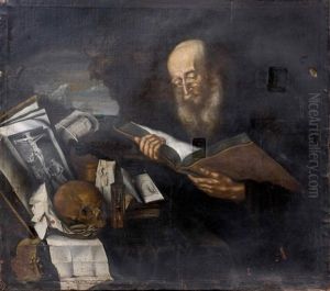 Ermite Lisant by Christian von Thum the Elder