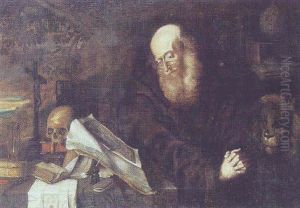Den Hellige Hieronimus I Sit Studerekammer by Christian von Thum the Elder