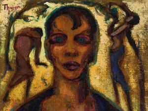 Pregnant Woman by Erich Thum