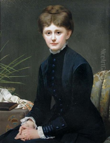 Portrait Of Miss Margarete Gebhardt, Daughter Of Ernst Keil - view 1