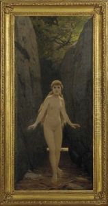 Nude Nymph In A Forest Nude Nymph In A Forest