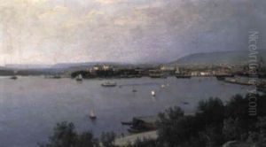 Indsejlingen Til Kristiania by Peder Thurmann