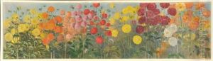 Bunte Dahlien by (Princess) Margareta von Thurn und Taxis