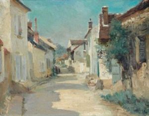 Rue De Village Ensoleillee