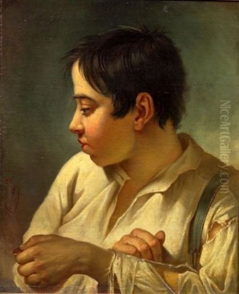 Boy With A Penny - view 1