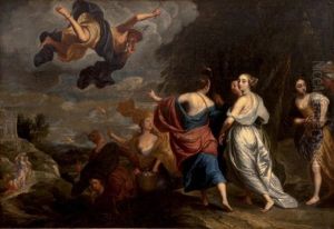 Aglaure Et Herse by Pieter Thys