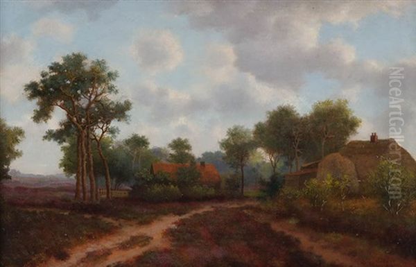 Gehoft In Heidelandschaft - view 1