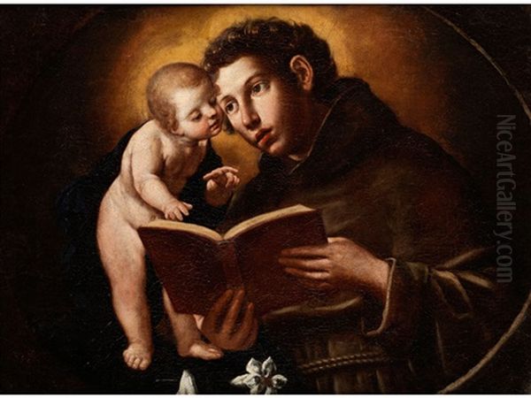 Heiliger Antonius Von Padua Mit Der Vision Des Jesuskindes - view 1