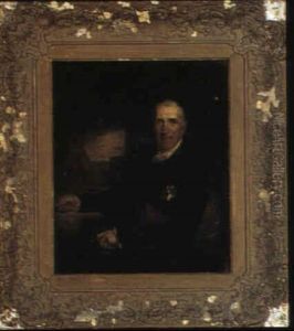 Portrait Of Sir John Colpoys G.c.b. by Domenico Pellegrino Tibaldi