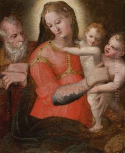 Madonna And Child With St. John by Pellegrino Tibaldi