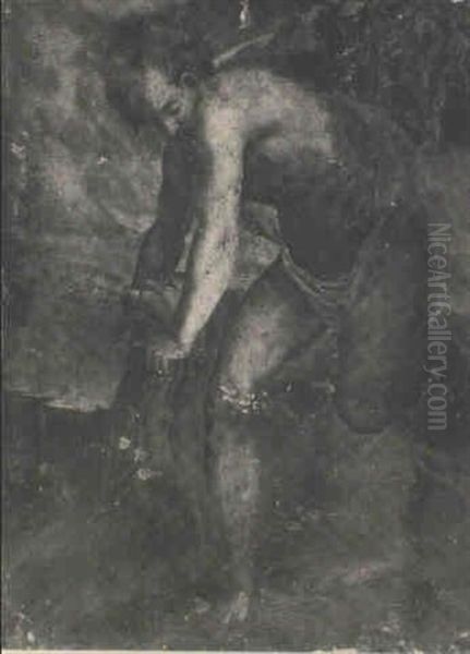 Hercule Domptant Le Lion De Nemee - view 1