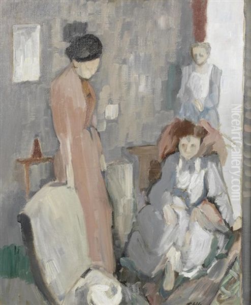 Three Women In An Interior - view 1