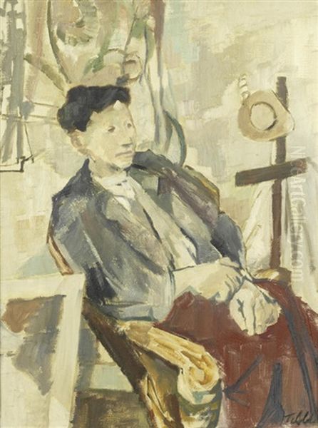 Portrait Of A Seated Man - view 1