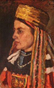 Portret De Macedoneanca by Erno Tibor