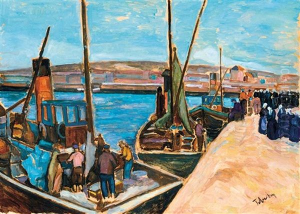 Harbour In Bretagne - view 1