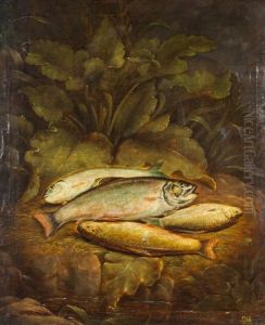 Trout On The Bank by Charles Tice