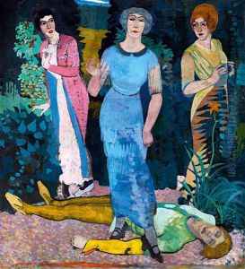 Three Graces by Gyula Tichy
