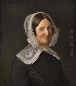 The Artist's Mother by Adolph Tidemand