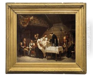 Sognebud I by Adolph Tidemand