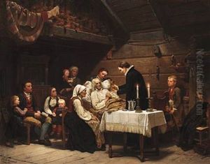 Sognebud by Adolph Tidemand