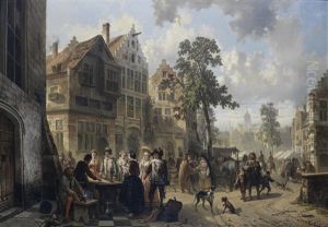 Market Day by Louis Tielemans