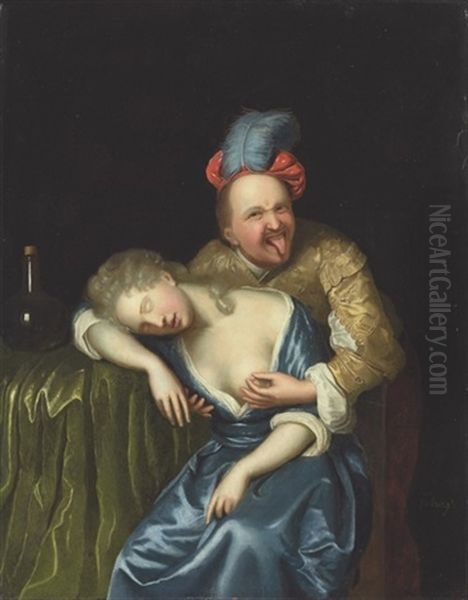 A Libertine And A Sleeping Lady - view 1