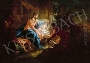 Adoration Of The Shepherds by Giovanni Battista Tiepolo