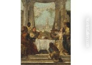 Das Gastmahl Der Battista Tiepolo by Giovanni Battista Tiepolo