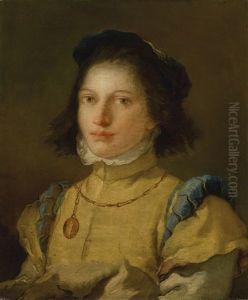 Portrait Of A Young Woman Dressed As A Page, Bust-length