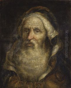 Head Of A Bearded Man In Oriental Dress