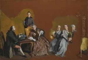 The Tiepolo Family by Giovanni Domenico Tiepolo