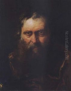 Head Of A Bearded Man