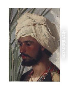 Portrait Study (man In Turban)