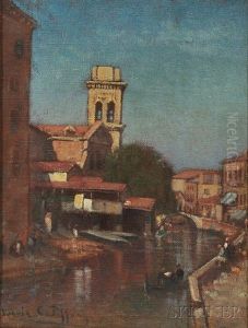 Canal View by Louis Comfort Tiffany