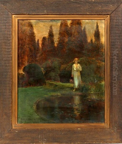 Sarah At The Pond, Laurelton Hall - view 1