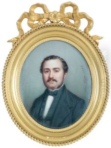 Portrait D'homme Au Noeud Papillon