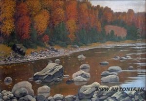 Rocky River by Arnold Tigins