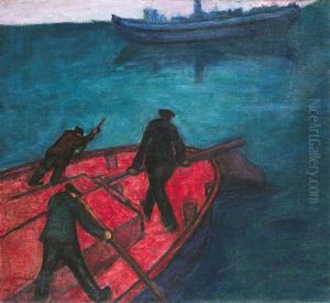 Boatmen On The Seine