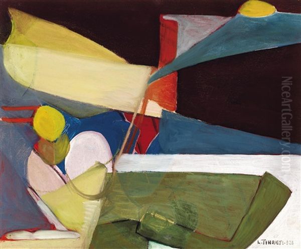 Abstract Composition by Lajos Tihanyi