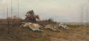 Wolf Hunting With Borzois Wolf Hunting With Borzois