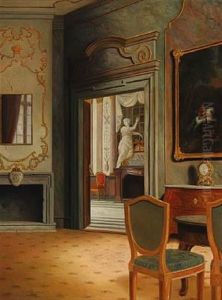 Interior From The Hermitage Palace In Denmark