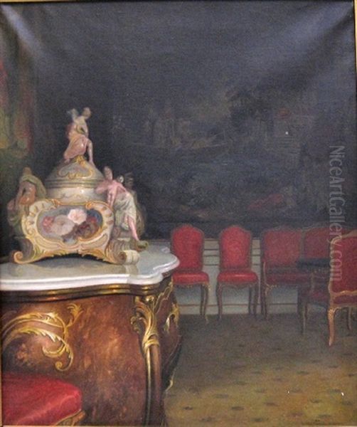Interior Fra Amalienborg (christian Vii's Palae?) - view 1