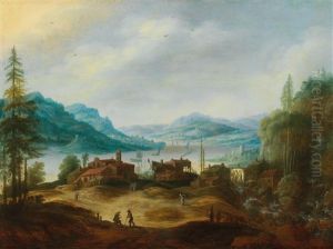 A Mountainous River Landscape A Mountainous River Landscape