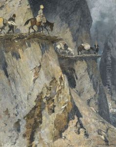 Schwindliger Reitweg In Dagestan Schwindliger Reitweg In Dagestan