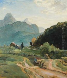 Tal In Den Alpen by Harald Tillberg