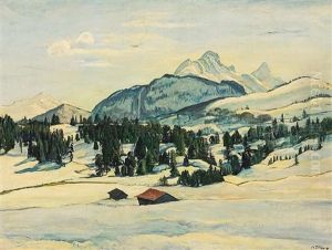 Wintersonne Bei Mittenwald