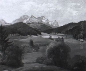 Vorgebirgslandschaft by Harald Tillberg