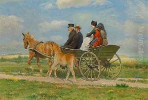 Barnedaab Paa Romo by Vilhelm Eyvind Tilly